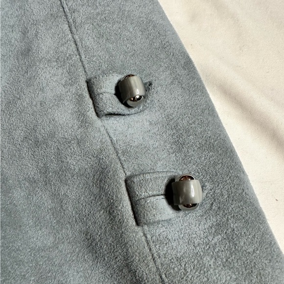 Vintage Blue Suede Jacket by Stadick Model - Picture 6 of 7